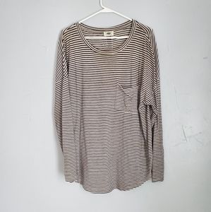 Loose Front Pocket Shirt